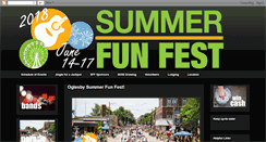 Desktop Screenshot of oglesbyfunfest.com